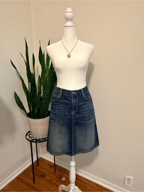 GAP 1969 | Vintage Indigo Wash Denim Skirt